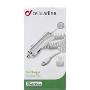 Cellular Line Apple Lightning Araç Şarj - CBRMFIIPH5W