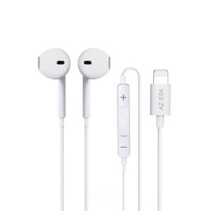 PDAteknoloji Lightning Girişli Kablolu Kulaklık AZ-E04 (Tak Çalıştır)