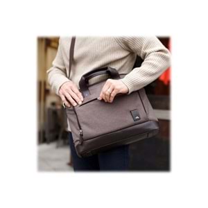 Brenthaven 15 inç Orjinal Medina Slim Brief Dizüstü Bilgisayar Çantası Kahverengi 2332