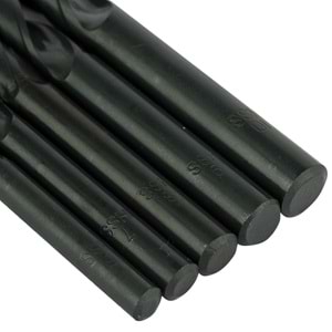 DEWALT Matkap ucu seti HSS-R 1,2,3,4,5,6,7,8,9,10mm, 1er adet, DT5911