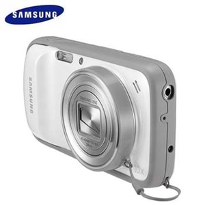 Samsung Galaxy S4 Zoom SM-C1010 Orjinal Flip Cover - Beyaz EF-GGS10FWEGWW