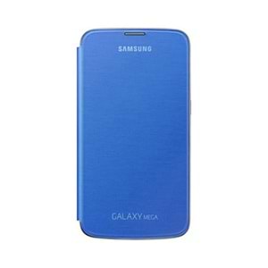 Samsung i9200 Galaxy Mega Flip Cover Orjinal Kılıf - Mavi EF-FI920BCEGWW