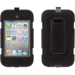 Griffin Survivor iPod Touch 4 Kılıf - Siyah