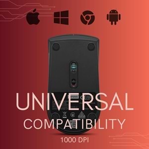 Lenovo 150 Wireless Kablosuz Mouse - Siyah GY51L52638