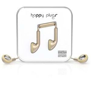 Happy Plugs Kulak içi Kulaklık Şampanya 7831
