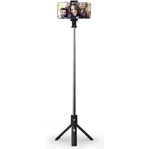 Jopus Talent Bluetoothlu Tripodlu Selfie Sopası - Siyah Bst-01 (19.5 cm, 270° Dönebilir, Katlanabilir)
