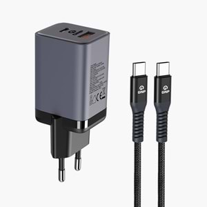 GNP 65W Type-C to Type-C Kablo ve Şarj Cihazı (GENPA Garantili)