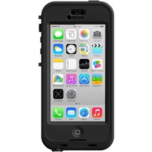 Lifeproof Nüüd İphone 5c Korumalı Kılıf Siyah/Şeffaf (Su Geçirmez)