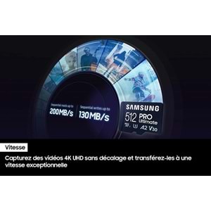 Samsung Adaptörlü 128 GB PRO Ultimate microSD MBMY128SA