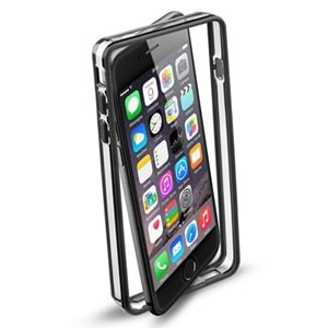 Cellular Line iPhone 6/6S Bumper Kılıf - Siyah BUMPERIPH647K