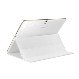 Samsung T800 Galaxy Tab S 10.5 Bookcover Kılıf Beyaz - EF-BT800BW (BU ÜRÜN OUTLETTİR)