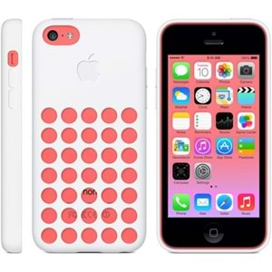 Apple iPhone 5C Kılıf Orjinal MF039ZM/A - Beyaz Outlet