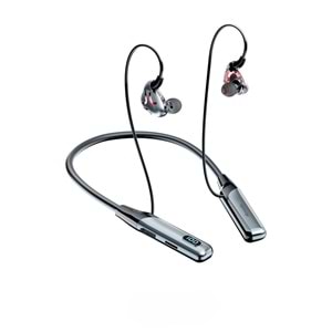 PDAteknoloji AZ-BN02 Boyun Askılı Bluetooth Kulaklık (400mah, 60 saat bekleme) (BU ÜRÜN OUTLETTİR)