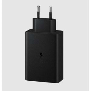 OUTLET Samsung EP-T6530NBEGWW Type C & Type A Hızlı Şarj Aleti Üçlü( 65w-25w-15w)-Siyah OUTLET