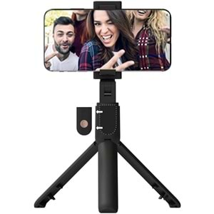 Jopus Talent Bluetoothlu Tripodlu Selfie Sopası - Siyah Bst-01 (19.5 cm, 270° Dönebilir, Katlanabilir) (BU ÜRÜN OUTLETTİR)