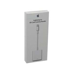OUTLET Apple Lightning to SD Kart Kamera Okuyucusu Orjinal MD822ZM/A OUTLET