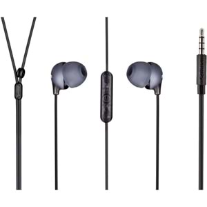 OUTLET Philips SHE2405BK UpBeat Kulakiçi Mikrofonlu Kulaklık Siyah OUTLET
