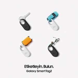 OUTLET Samsung EL-T5600 Galaxy SmartTag 2 Kablosuz Akıllı Tag - Siyah (EL-T5600BBEGTR)