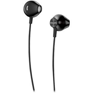 Philips TAUE101BK Mikrofonlu Kulakiçi Kulaklık 3.5mm Jack Girişli - Siyah(BU ÜRÜN OUTLETTİR)