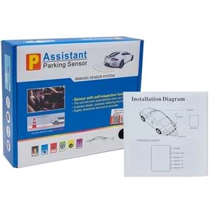 Powermaster Ekranlı Park Sensörü Siyah (BU ÜRÜN OUTLETTİR)