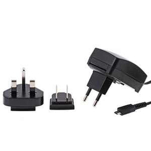 OUTLET BlackBerry Uluslararası Seyahat Şarj Cihazı Siyah OUTLET