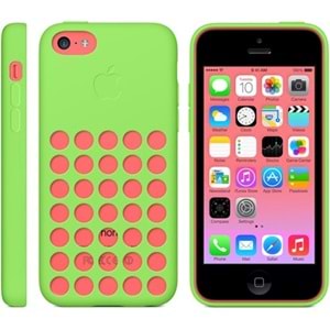 Apple iPhone 5C Kılıf Orjinal MF037ZM/A - Yeşil