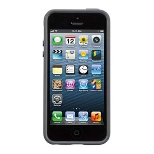 Speck CandyShell iPhone SE/5S/5 Sert Kılıf Siyah - Gri SPK-A2677