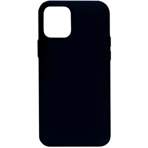 KeepHone Smart Case Tıko serisi iPhone 12Pro Max (6.7'') Silikon Kılıf - Siyah