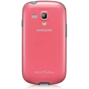 Samsung Galaxy S3 Mini Protective Cover Orjinal Kılıf Pembe - EFC-1M7BPEGSTD