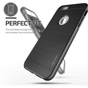 Verus LG G5 Kılıf High Pro Shield Series - Steel Silver
