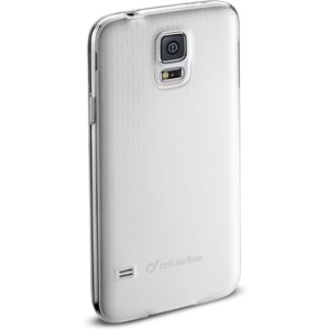 Cellular Line Samsung Galaxy S5 Fine Parlak Silikon Kılıf Şeffaf