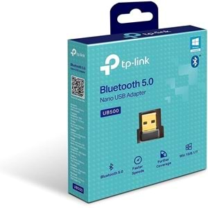 TP-Link UB500, Bluetooth 5.0 Mini USB Adaptör, Siyah