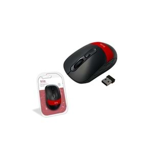 PDATeknoloji 2.4G Kablosuz Mouse Kırmızı TR2310K