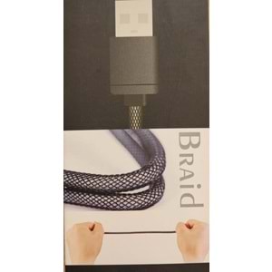Earldom 2 adet Micro USB + 1 adet Lightning Şarj Kablosu 1.2 M Siyah