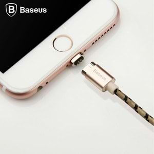 Baseus Insnap Series Lightning Manyetik USB Kablo - Rose Gold CALIGHTNG-LF0R