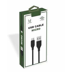 PDAteknoloji Yetty 2.4A Micro USB Kablo 1m Siyah YKB-01S (Yerli Üretim)