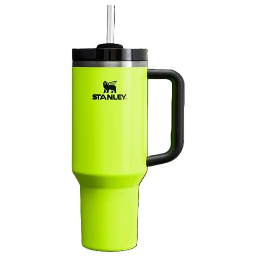Stanley Quencher Pipetli Termos Bardak Neon Sarı 1.18 Lt 1012552116