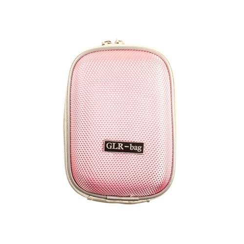 Genel Model Fermuarlı Mini Taşıma Çantası - Pembe (Farklı renkleri mevcuttur)