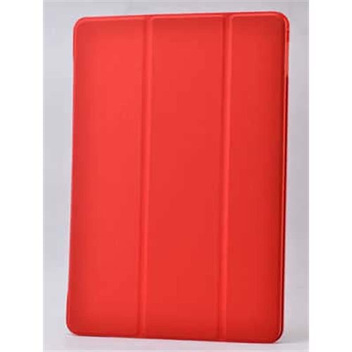 Apple Yeni iPad 9.7 Standlı Kılıf - Kırmızı