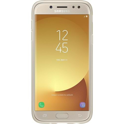 Samsung Galaxy J5 2017 Orjinal Jelly Silikon Kılıf - Gold