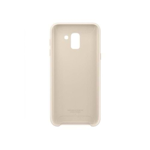 Samsung Galaxy J6 2018 Orjinal Dual Layer Sert Kılıf - Gold