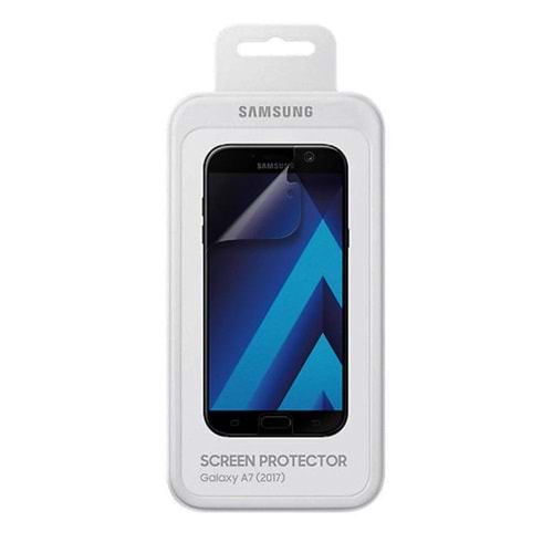 OUTLET Samsung Galaxy A7 2017 Orjinal Tam Kaplayan Kavisli Ekran Koruyucu Jelatin - 2 Adet OUTLET