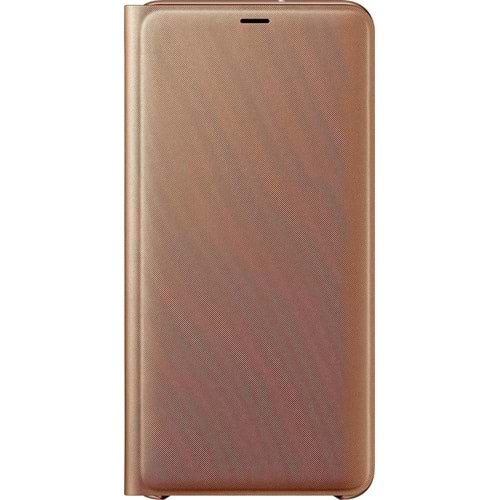Samsung Galaxy A7 2018 Wallet Cover Orjinal Kılıf - Altın EF-WA7500PFEGWW