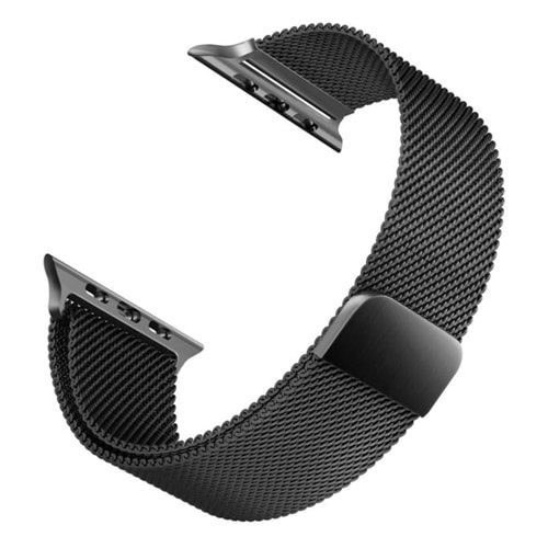 Apple Watch 42mm / 44mm Metal Kordon - Siyah
