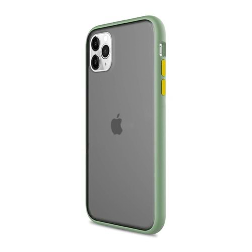 Keephone iPhone 11 Pro Max Ultra Koruma Kılıf - Yeşil