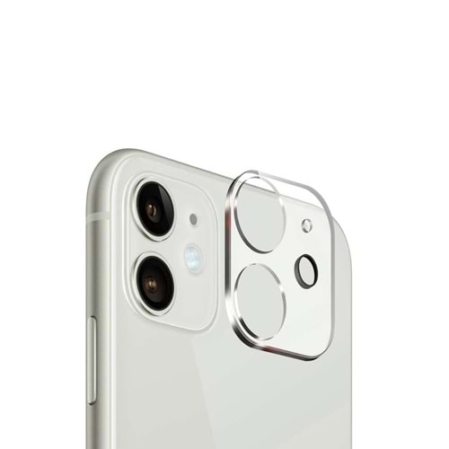 Apple iPhone 11 Kamera Koruyucu - Şeffaf