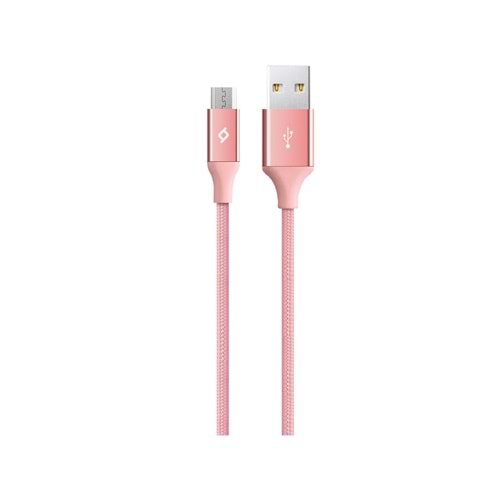 Ttec AlumiCable Micro USB Kablo Rose Gold 1.20 cm - 2DK11RA