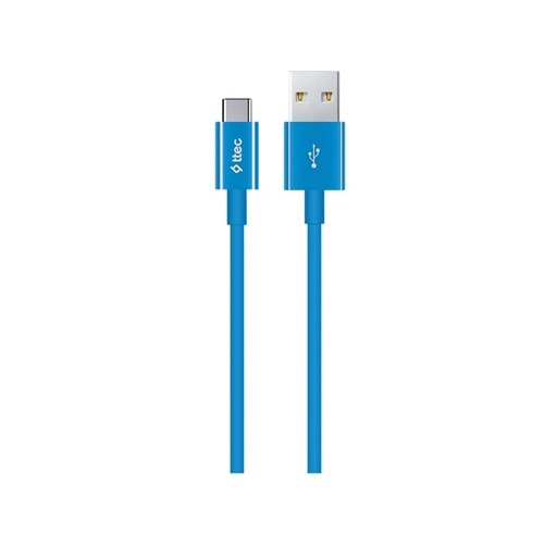 Ttec Type-C Kablo Mavi 1.20cm - 2DK12M