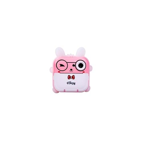 4Berry Anında Baskı Digital Çocuk Fotoğraf Makinesi Pembe