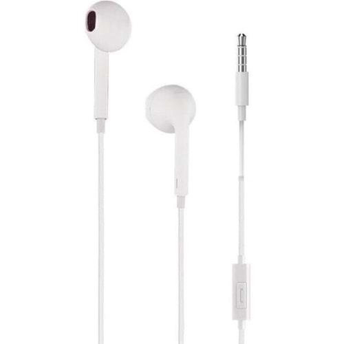 Ttec TAKS Kumandalı ve Mikrofonlu 3.5 mm Jack Girişli Kulakiçi Kulaklık Beyaz 5KMM124B (2 yıl Ttec Garantili)
